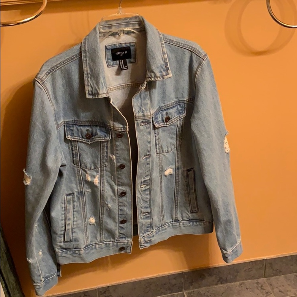 Light jean jacket